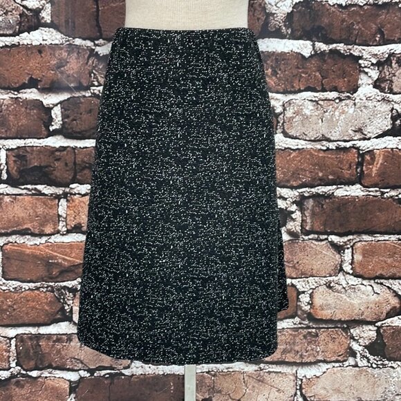 Margaret M A-Line Skirt Black Speckled Size X Large XL - Picture 8 of 14